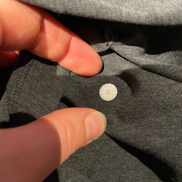 Lululemon Ready to Roll Hoodie Heathered Black Size 8 - Picture 9 of 14